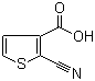 2-Cyano-3-thioenylcarboxylic acid